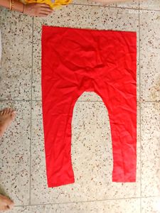 Red Casual Pants