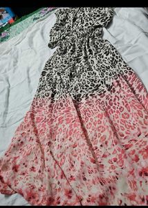 Animal Print Maxi Dress