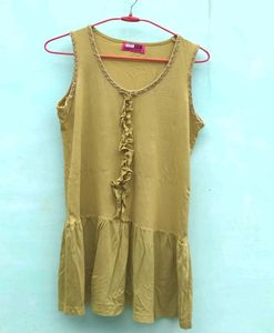 Ruffled Peplum Tank Top🪞✨