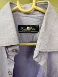 Men's Purple Button-Up Shirt