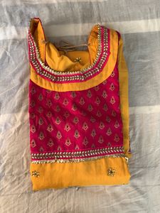 Full Work Stritched Banarasi Dress