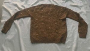 Cozy Brown Knit Sweater