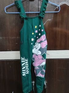 Cute Minnie Mouse Baby Jumpsuit