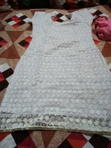 Elegant White Embroidered Blouse