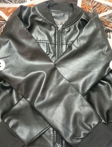 Stylish Black Bomber Jacket