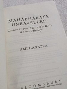 Mahabharata Unravelled