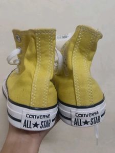 Yellow Converse Sneakers