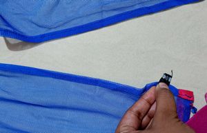Blue Anarkali Kurta With Pant &amp; Dupatta💙