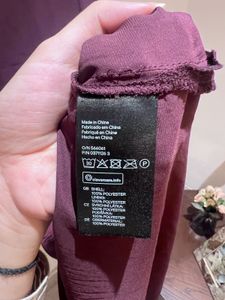 H&amp;M Burgundy Dress