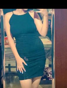 Miss Poem Black One Piece Dress