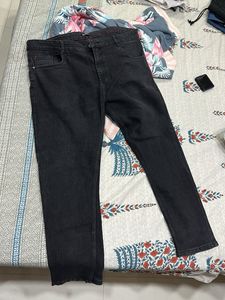 Men's Black Denim Jeans