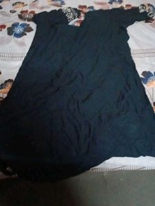 Embroidere navy blue Kurta Set