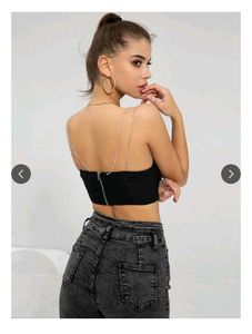 Urbanic Rhinestone Detail Brallete top