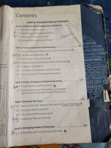 Business Study For Class 11