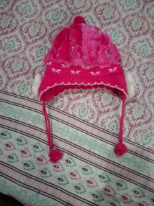Cute Pink Bunny Hat