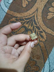 Set of 3 Gold Tone Statement Rings