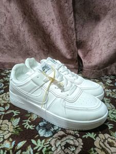 Nike Air Force 1 White Sneakers