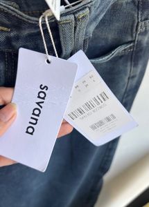 Blue Wide Leg Jeans