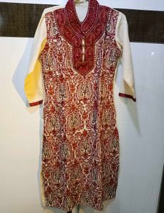 Kashmiri Embroidery Kurta