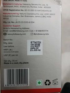PHD 10% Niacinamide Spot Correcting Serum