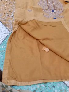 Haldi Gotta Patti Work Kurti