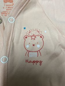 I Bears Cotton Onesie