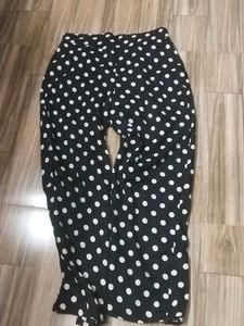 PlazoPolka Dot Casual Pants