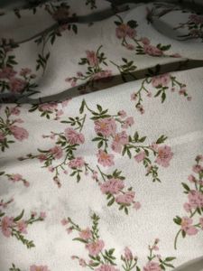 (with Free perfume) Floral Print Puff Sleeve Top