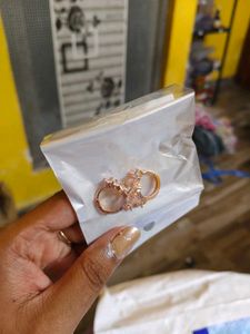 Elegant Floral Crystal Earrings