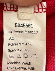 Hot Red Mini Dress For Girl's