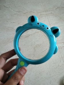 Cute Blue Cartoon Magnifying Glass Toy