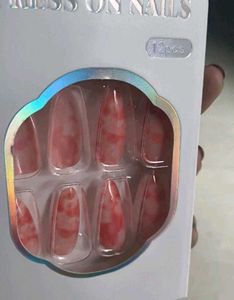 Press On Nails - Marble Design