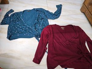 2 wrapping stylish top