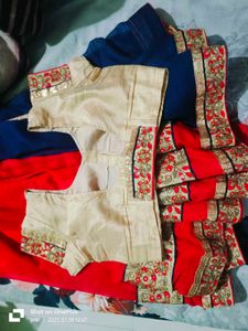 Woman Nd Girl R+N Saree..