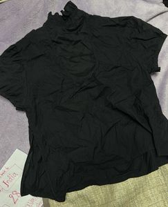 Elegant Black Ruffled Blouse set32
