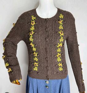 Zara Floral Embroidered Cardigan