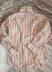 Striped Button-Down Shirt