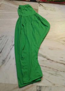🌼☘️Ikkat Kurta with Green Patiyala
