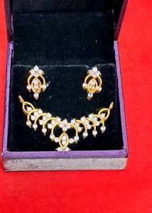 Exquisite Diamond pendent&amp; Earring Set💃💃