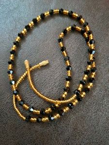 5 handmade Beaded Mangalsutra Style Necklaces