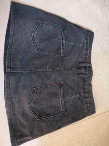 Denim Mini Skirt