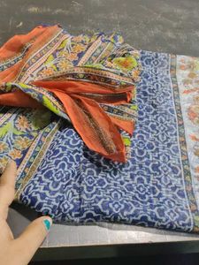 Floral Print Dupatta