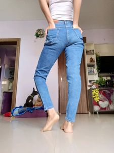 High-waist Jeans