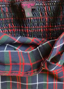 Tartan Plaid Camisole Top