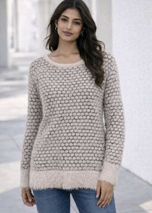 Cozy Textured Knit Sweater