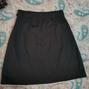 Chic Button-Detail Skirt