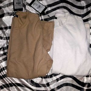 ZUDIO Men's Long Sleeve T-Shirt set of 2