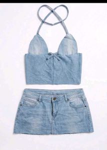 savana Corset + denim set