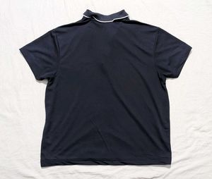 Asics Navy Blue Polo Shirt