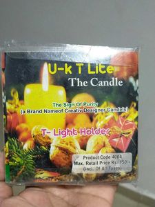 Rose Tea Light Candles (Set of 4)